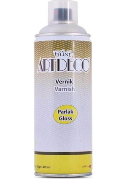 Parlak Vernik Sprey 400 ml Y-470-01 Ahşap ve Dekoratif Yüzeyler İçin Koruma