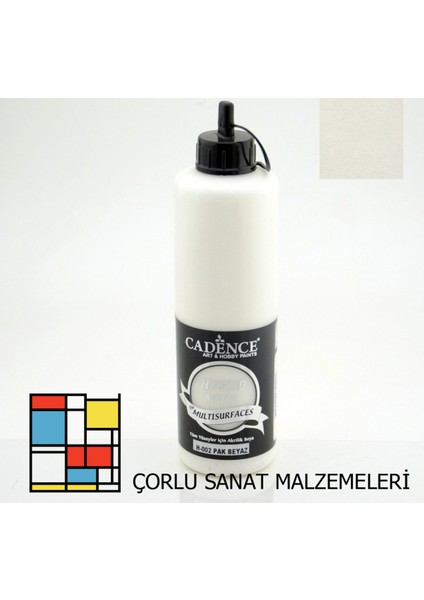 Su Bazlı Akrilik Boya H-002 Multisurface Pak Beyaz 500 ml Çok Amaçlı Tüm Yüzeyler fiyatları