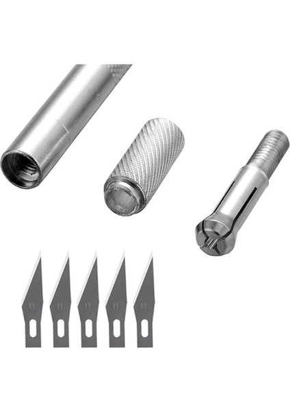 Kretuar Bıçağı 5 Yedek Uçlu Hassas Kesim ve Oyma İşleri İçin Dayanıklı Ergonomik Tasarım fırsatları