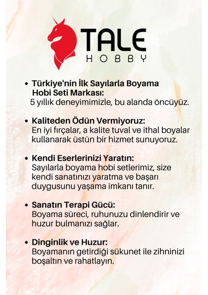 Sayılarla Boyama Tuval Seti 40x50 cm Manzara Temalı Profesyonel Akrilik Boya ve Fırça fırsatları