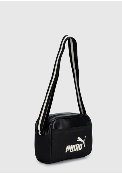 Campus Reporter Omuz Çantası Siyah 07882601 Tek Ebat - Siyah indirimleri