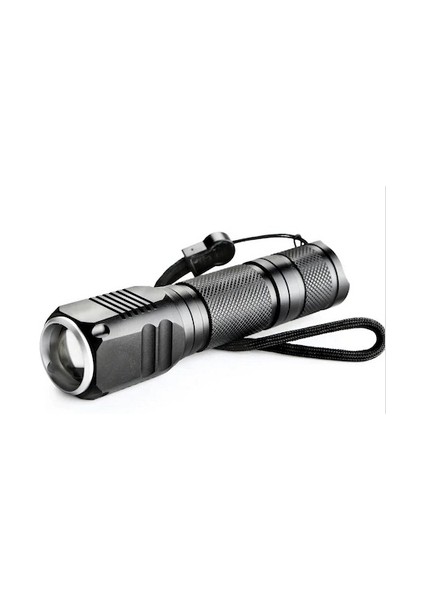 F-82 T6 LED Zoomlu 2000 Lm Yüksek Işık Şarjlı El Feneri