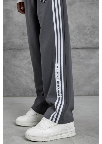 Füme 17.yourself Yazılı Baggy Kalıp Eşofman Altı fiyatları