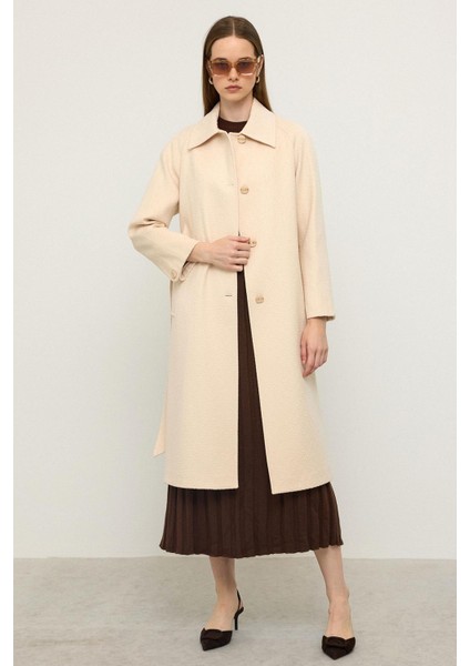 Reglan Kol Jakar Desen Limited Edition Kaban Krem 3135