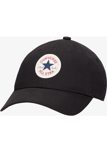 Chuck Taylor Baseball Siyah Şapka Unisex Kullanım İçin Rahat Pamuklu Tasarım