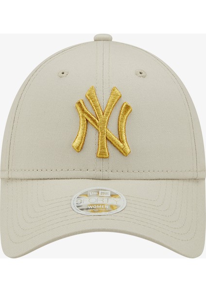 Wmns Metallıc Logo 9forty Neyyan Stnmtg Kadın Krem Şapka