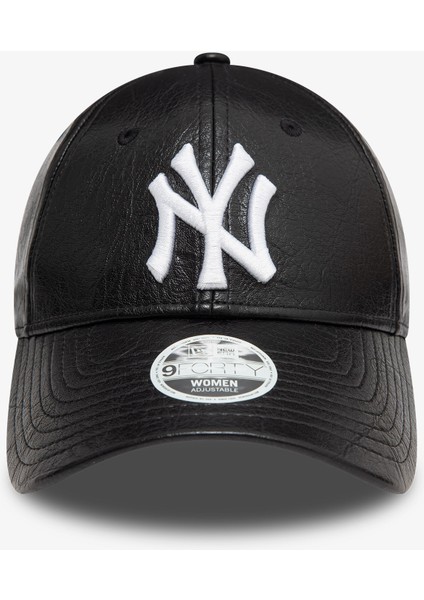 Wmns Crınkled Pu 9forty Neyyan Blkwhı Kadin Siyah Şapka 60595385-02