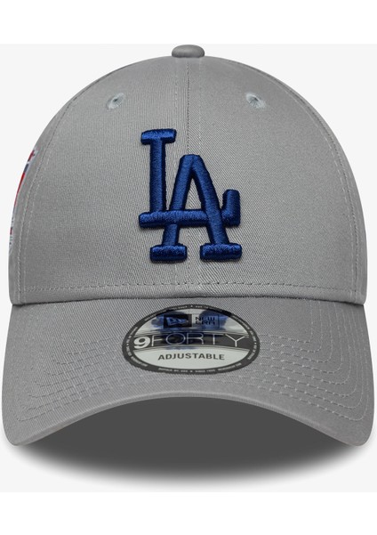 60667441 Sıde Patch 9forty Losdod Gri Unisex Şapka