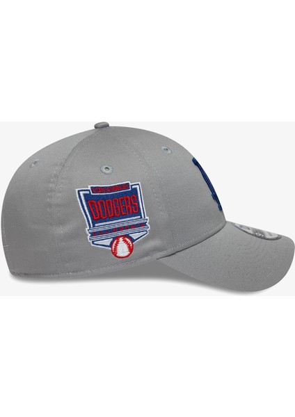 60667441 Sıde Patch 9forty Losdod Gri Unisex Şapka