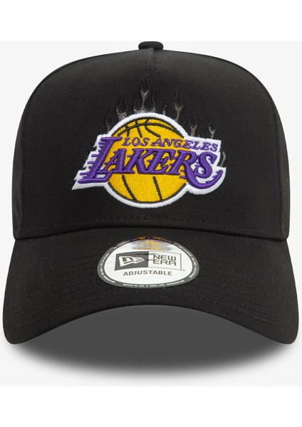 Uniseks Şapka Eframe Nba Flame Los Angeles Lakers Black