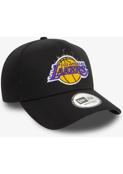 Uniseks Şapka Eframe Nba Flame Los Angeles Lakers Black