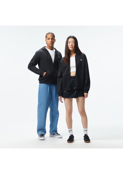 Unisex Fermuarlı Siyah Eşofman Üstü.001 modelleri