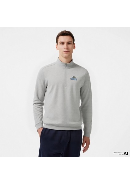Classic Erkek Gri Sweatshirt.035