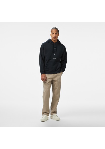 Erkek Loose Fit Siyah Sweatshirt.001 modelleri