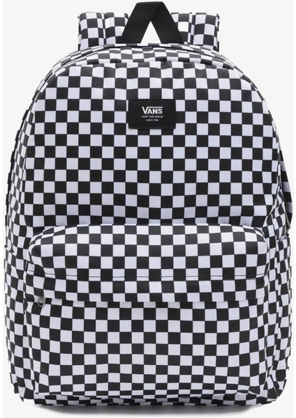 Old Skool Check Backpack VN000H4XY281 Unisex Black/White Sırt Çantası