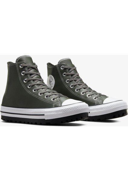 Chuck Taylor All Star City Trek Unisex Yeşil Deri BOT.371 fiyatları
