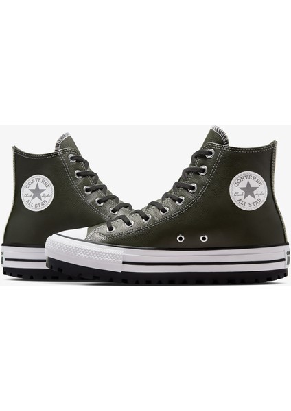 Chuck Taylor All Star City Trek Unisex Yeşil Deri BOT.371 indirimleri