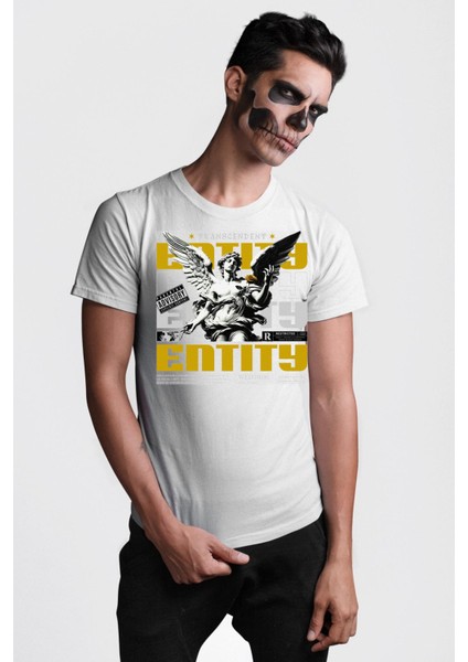 Sokak Style Ebeveyn Danışmanlığı Sanat Karma Grafik Baskılı Pamuklu Penye Kadın Erkek Beyaz Tişört fiyatları