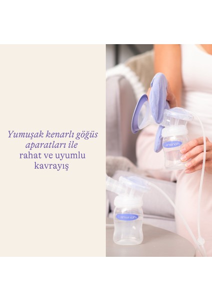 Şarj Edilebilir Çiftli Elektrikli Göğüs Pompası fırsatları