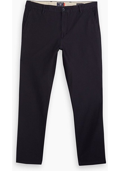 Smart 360 Comfort Knit Siyah Slim Fit Chino Pantolon