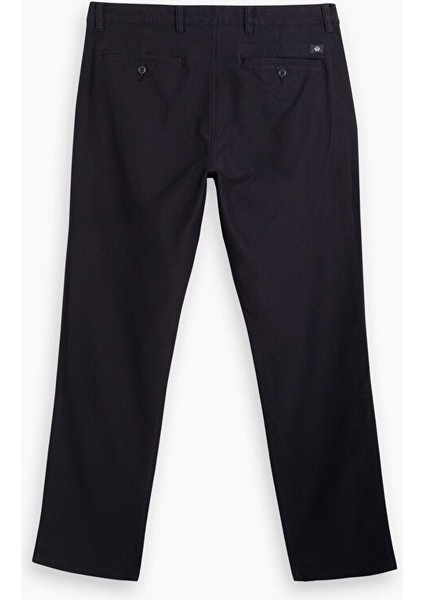 Smart 360 Comfort Knit Siyah Slim Fit Chino Pantolon