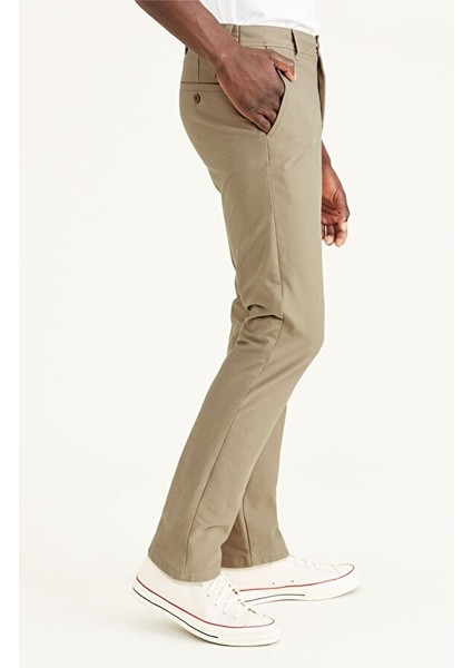 Smart 360 Comfort Knit Bej Slim Fit Chino Pantolon indirimleri