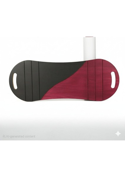 Siyah/kırmızı Denge Tahtası Balance Roller Board Çift Fonksiyonlu Sörf Eğitim Tahtası Kaykay Eğitim Tahtası modelleri