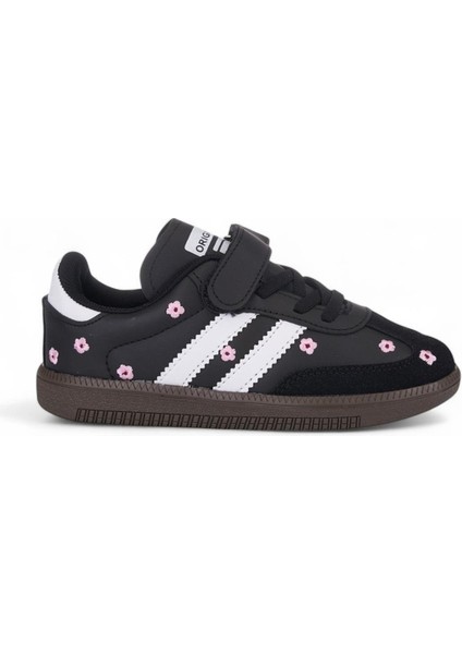 104 Kız Çocuk Çiçekli Sneaker