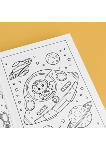 Uzay Aktivite & Boyama Kitabı 2’li Set - 4-7 Yaş Çocuklar Için - 60 Sayfa - Eğitici ve Eğlenceli Etkinlik Kitapları fırsatları