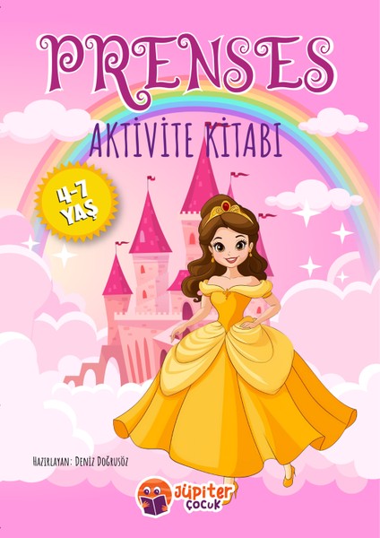 Prenses Boyama & Aktivite Kitabı 2’li Set - 4-7 Yaş Çocuklar İçin - 60 Sayfa - Eğitici ve Eğlenceli Etkinlik Kitapları indirimleri