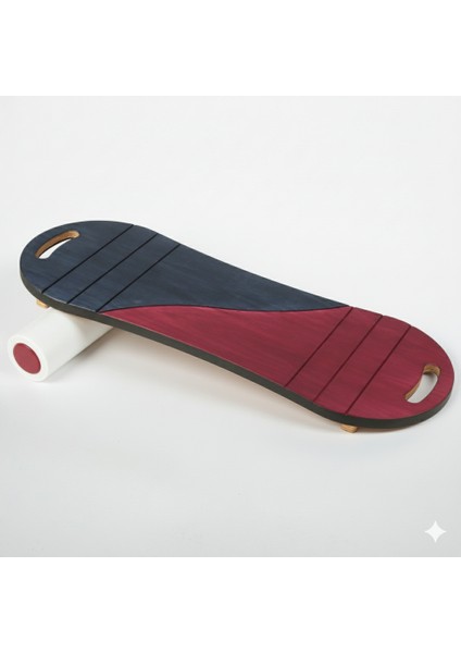 Kırmızı/lacivert Denge Tahtası – Sörf Eğitim Tahtası – Kaykay Eğitim Tahtası – Balance Board – Roller Board modelleri