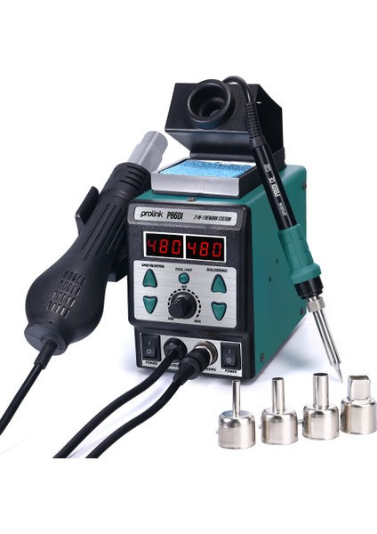 P-86 Dı Dijital Isı Ayarlı Istasyon Havya Seti