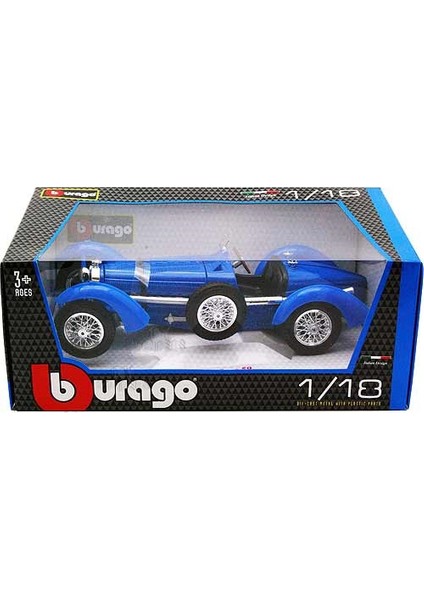 Burago Bugatti Type 59 - 1934 Model Araba Mavi fiyatları