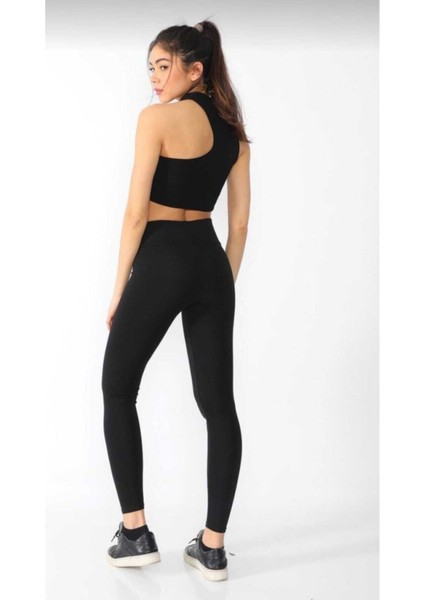 Yüksek Bel Toparlayıcı Çelik Kumaş Tayt modelleri