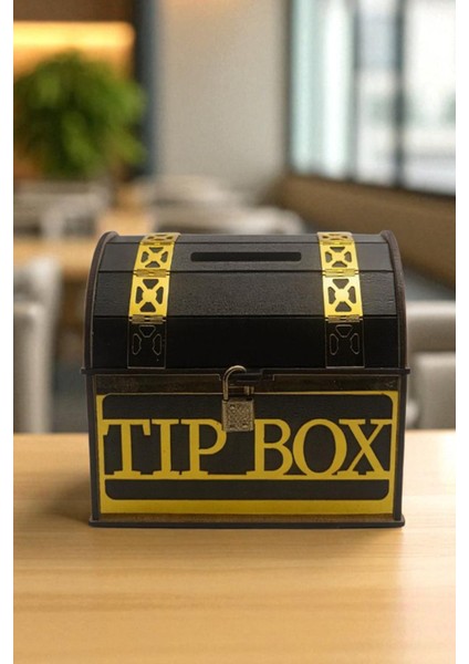 Kişiye Özel Gold Pleksi Tip Box Bahşiş Kumbarası – Dekoratif Ahşap Kumbara fiyatları