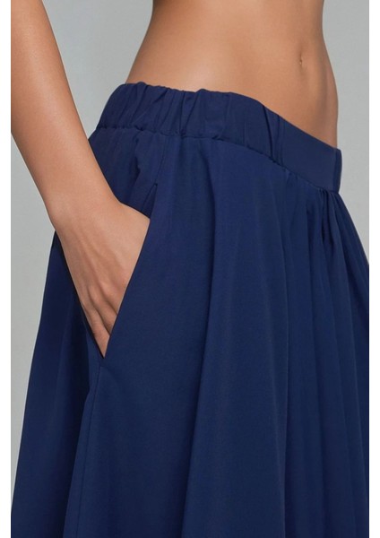 Kadın A-Form Fit Maxi Etek Blue fiyatları