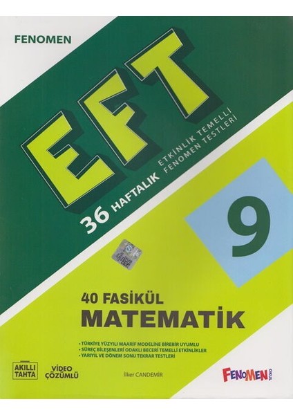 Fenomen 9. Sınıf EFT Matematik ( 40 Fasikül )