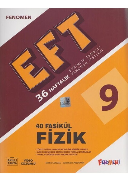 Fenomen 9. Sınıf EFT Fizik (40 Fasikül)