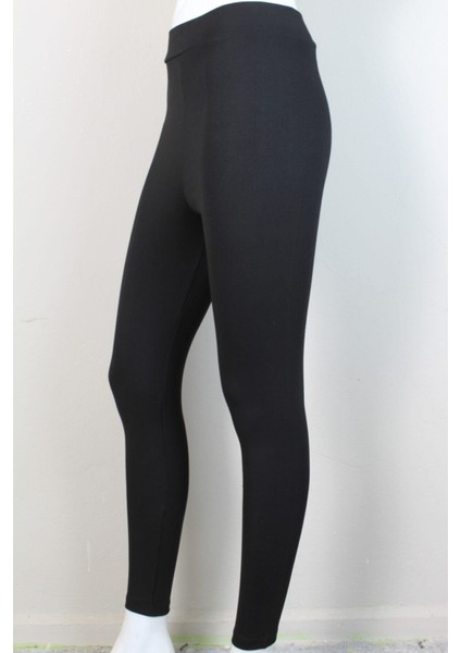 Kadın Siyah Büyük Beden Çelik Örme Tayt fiyatları