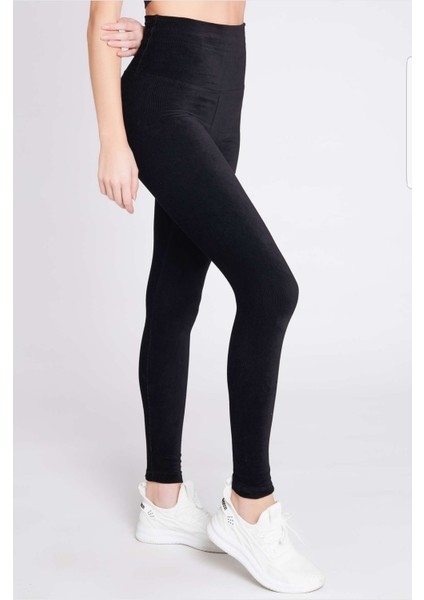 Oroverde Kadife Fitilli Tayt