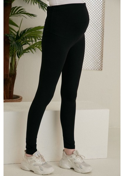 Beli Ayarlanabilir Hamile Tayt Siyah modelleri