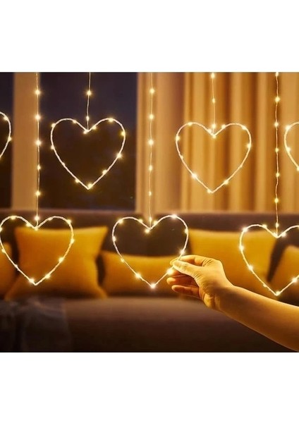 Kalpli Perde LED Işıklar, Sevgililer Günü Romantik LED Aydınlatma fiyatları