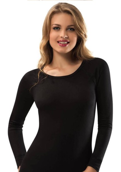 Kadın Kışlık Termal Sıcak Tutan Tayt Fanila Takım Set Siyah fırsatları