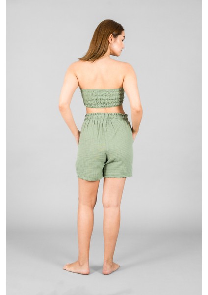 Müslin Kadın Şort modelleri