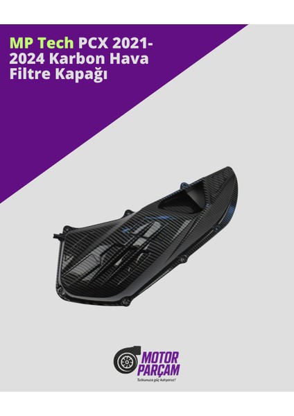 Honda Pcx 2021-2024 Karbon Hava Filtre Kapağı modelleri
