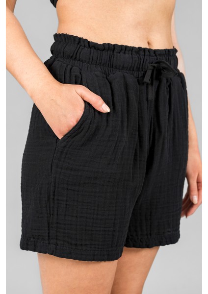 Müslin Kadın Şort