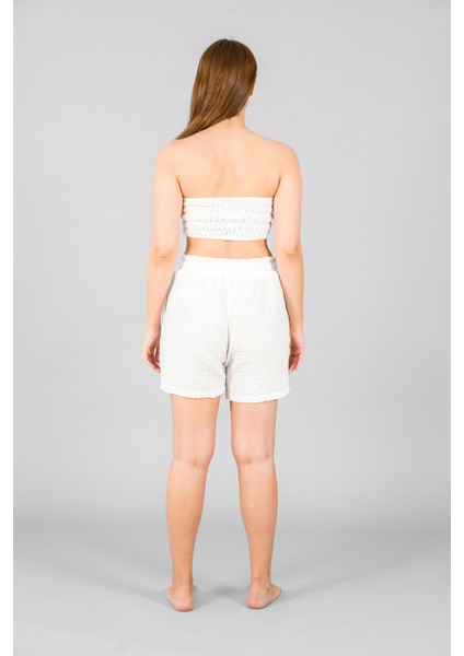 Müslin Kadın Crop Top modelleri