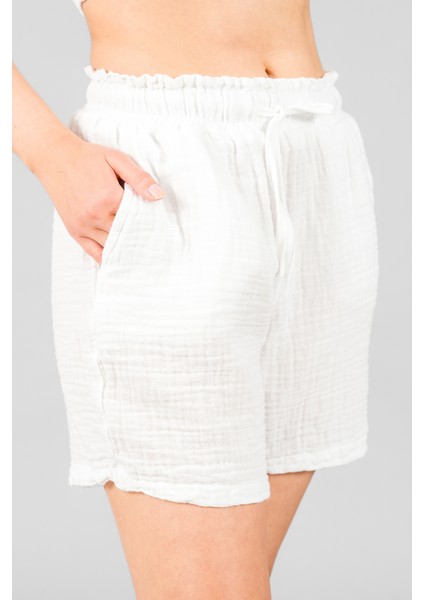 Müslin Kadın Şort