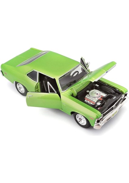 Maisto 1:24 1970 Model Chevrolet Nova Ss modelleri