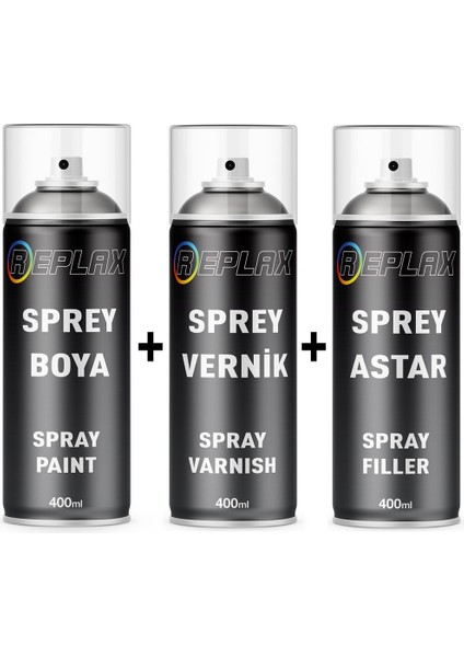 Renault Megane Talisman Kadjar Captur Zoe Uyumlu Kqa Arsenik Gri Sprey Boya+Vernik+Astar